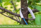 how to protect trees during storms - essential tips for tree safety
